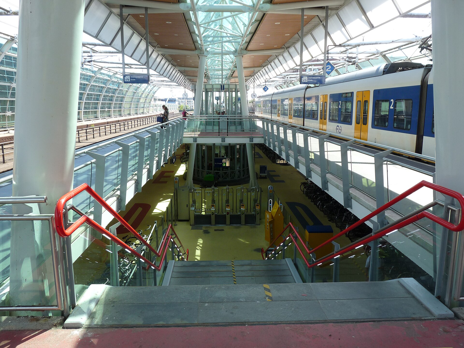 Station Houten en de omliggende groene omgeving